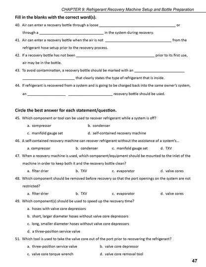 Refrigerant Charging and Service Procedures for Air Conditio