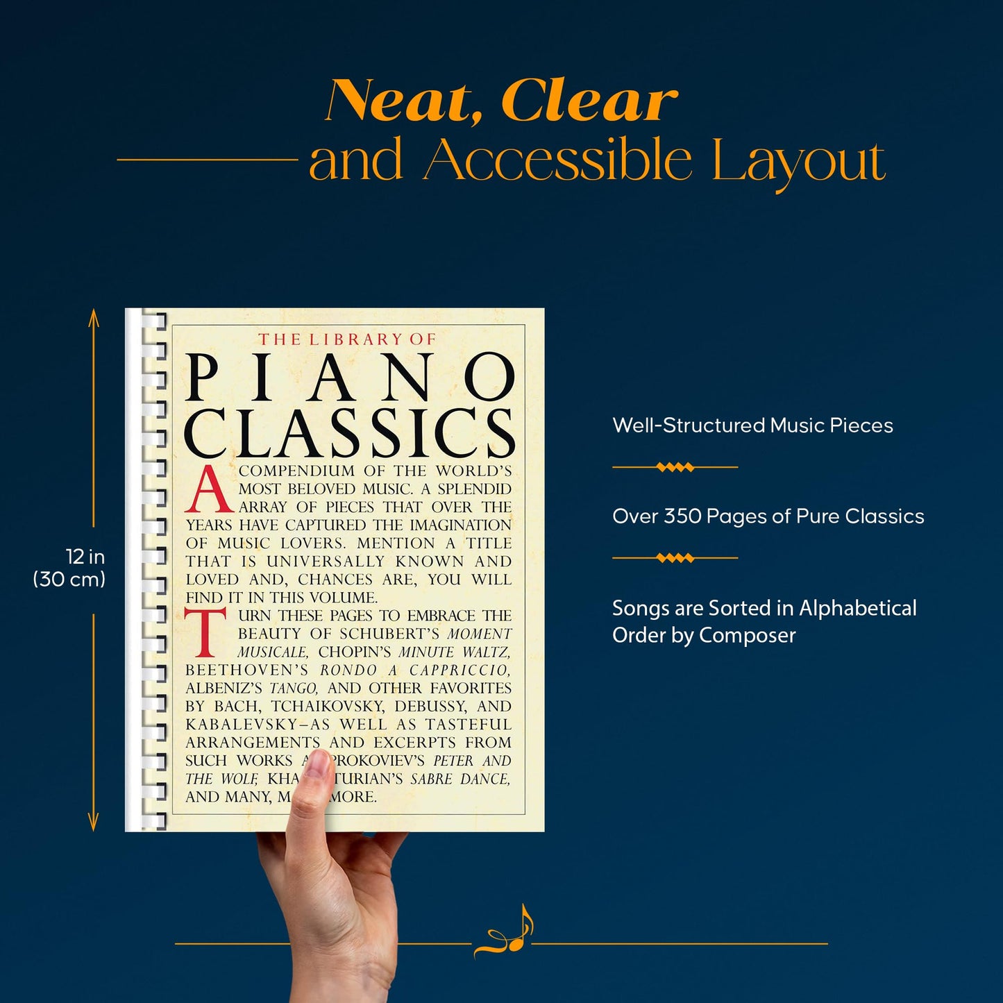 The Library of Piano Classics by Music Sales