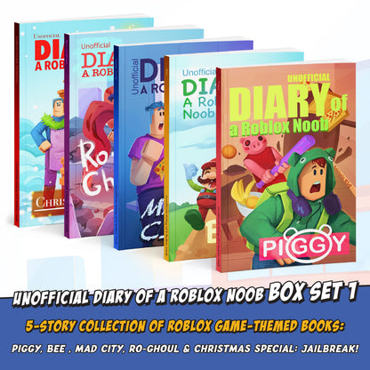 Diary of a Noob for Roblox: Boxed Set-1 by Robloxia Kid