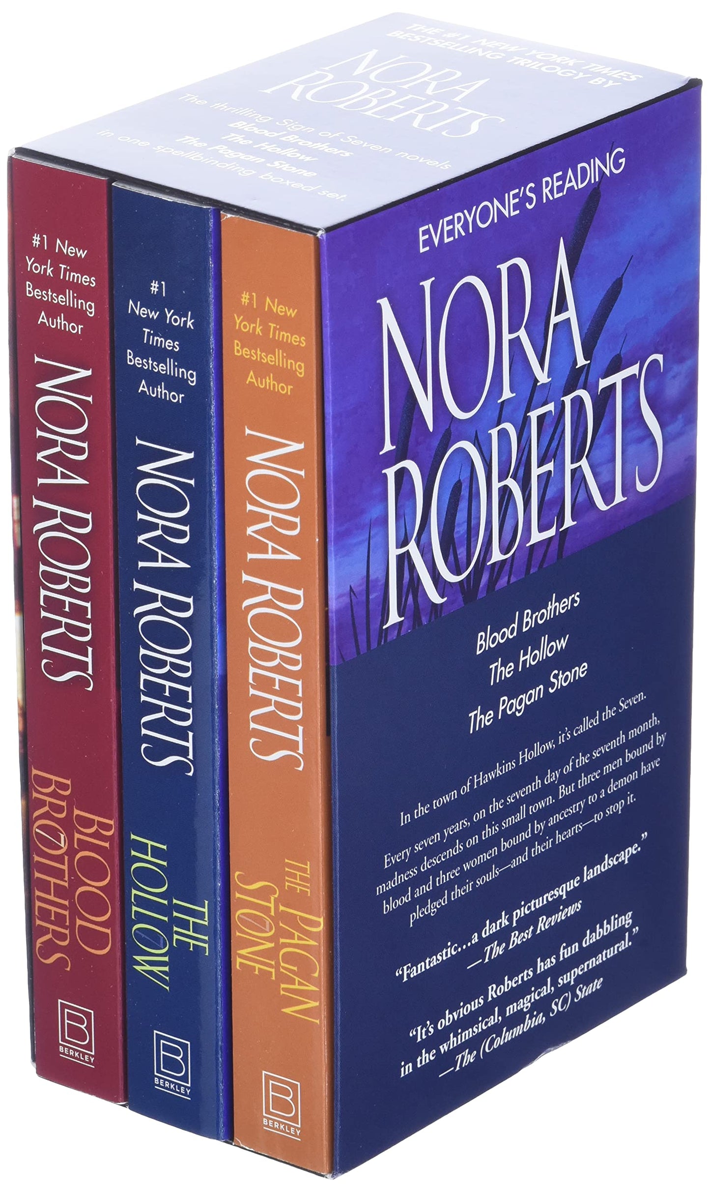 Nora Roberts Sign of Seven Trilogy Box Set by Roberts, Nora