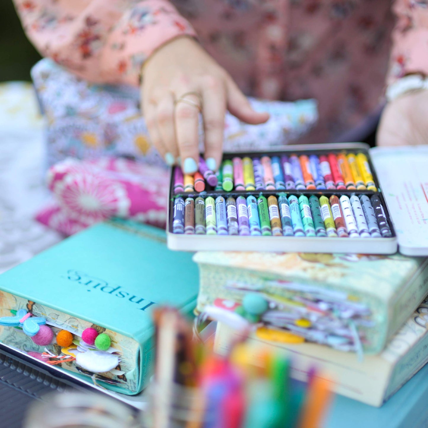 Tyndale NLT Inspire Bible, The Bible for Creative Journaling