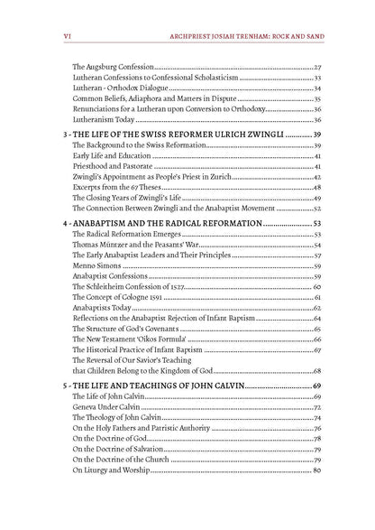 Rock and Sand: An Orthodox Appraisal of the Protestant Refor