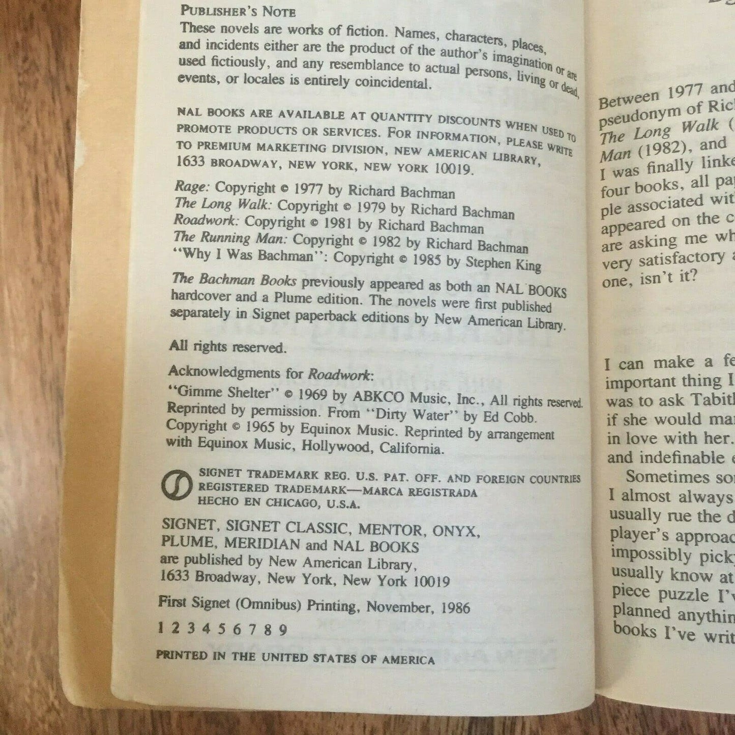 The Bachman Books: Four Early Novels by Stephen King by King