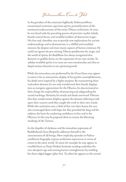 Padmasambhava Comes to Tibet: 25 Disciples--Vajra Guru Mantr