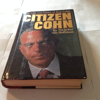Citizen Cohn by Von Hoffman, Nicholas