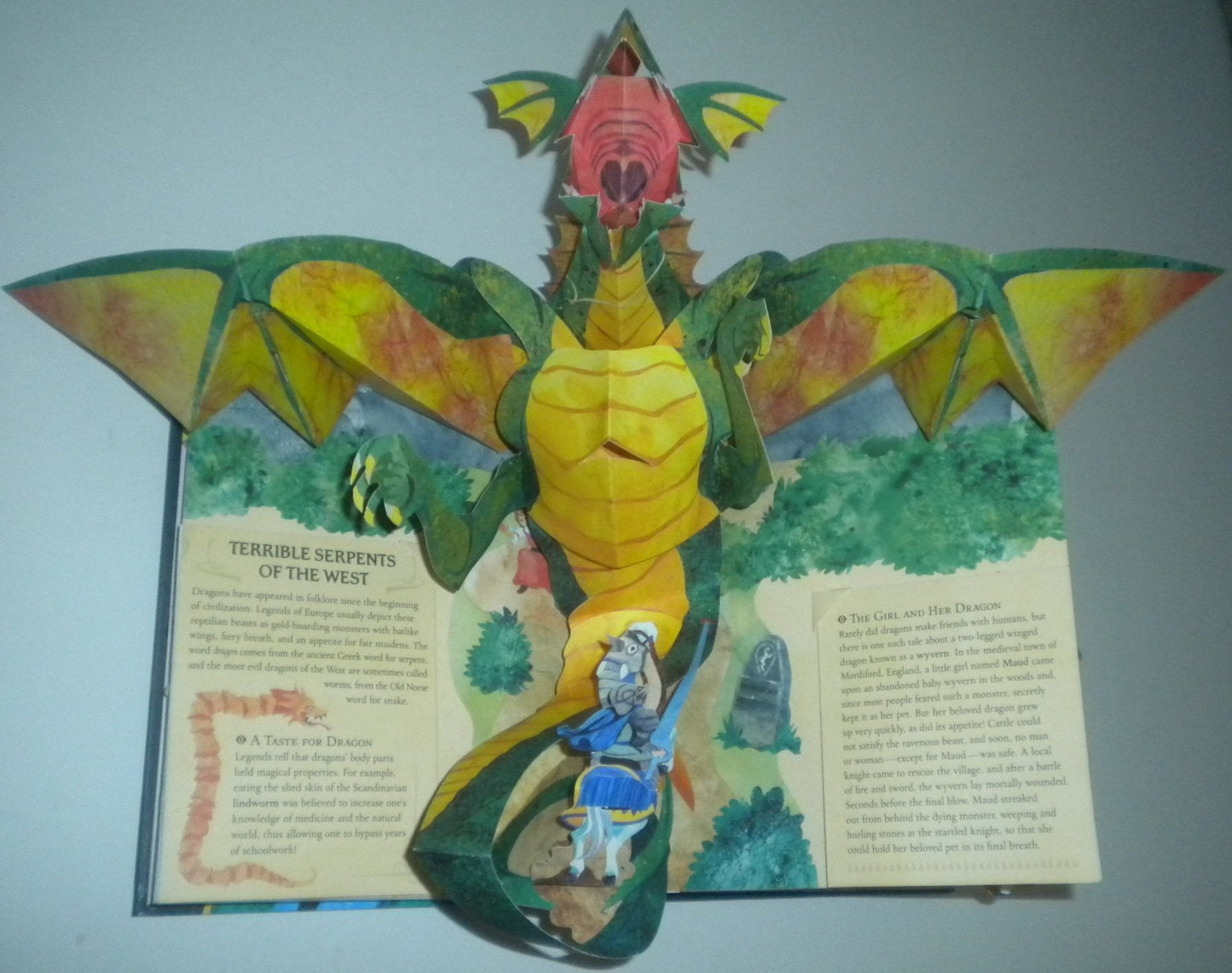 Encyclopedia Mythologica: Dragons and Monsters Pop-Up by Rei
