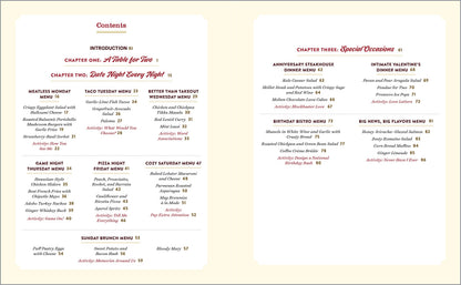 Date Night Cookbook and Activities for Couples: Recipes and