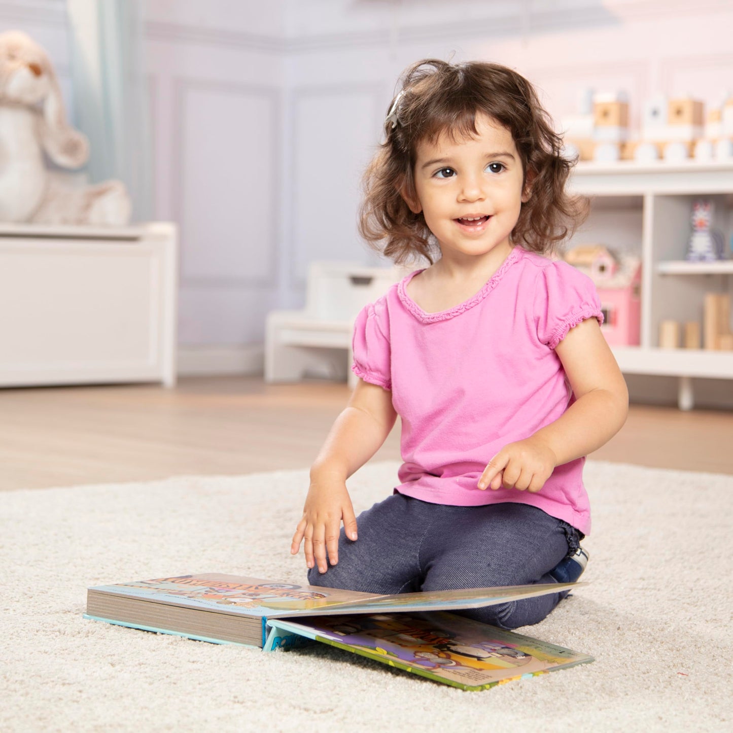 Melissa & Doug Children's Book - Poke-A-Dot: The Wheels on t
