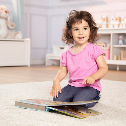 Melissa & Doug Children's Book - Poke-A-Dot: The Wheels on t