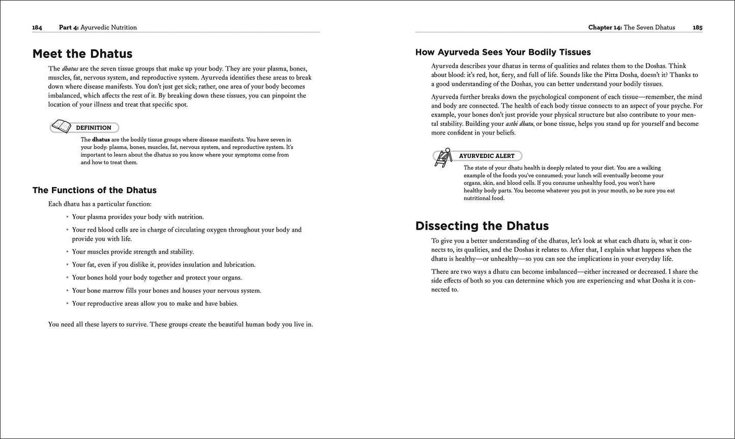 Ayurveda (Idiot's Guides) by Ketabi, Sahara Rose