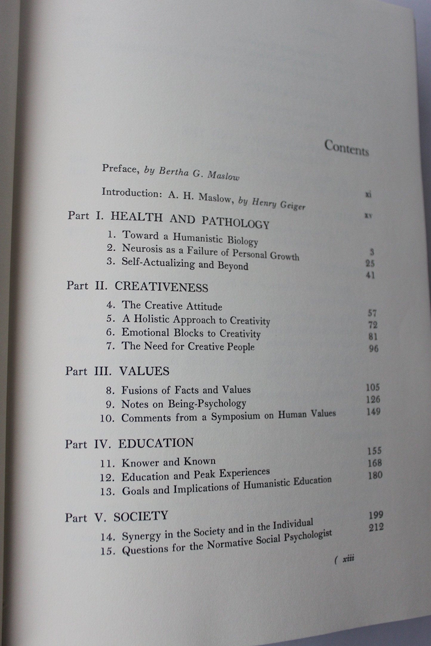 The Farther Reaches of Human Nature (An Esalen Book) by Masl