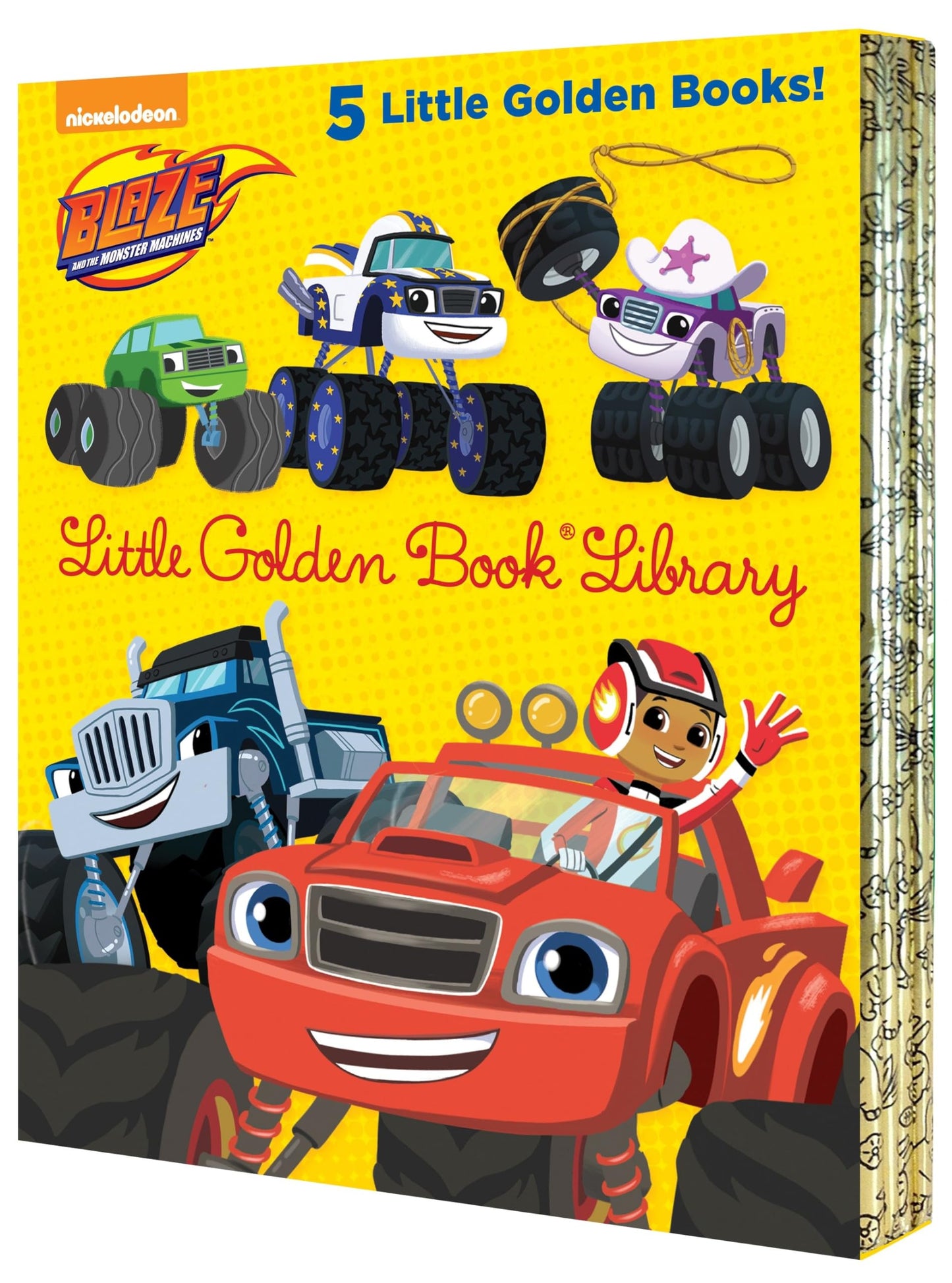 Blaze and the Monster Machines Little Golden Book Library --
