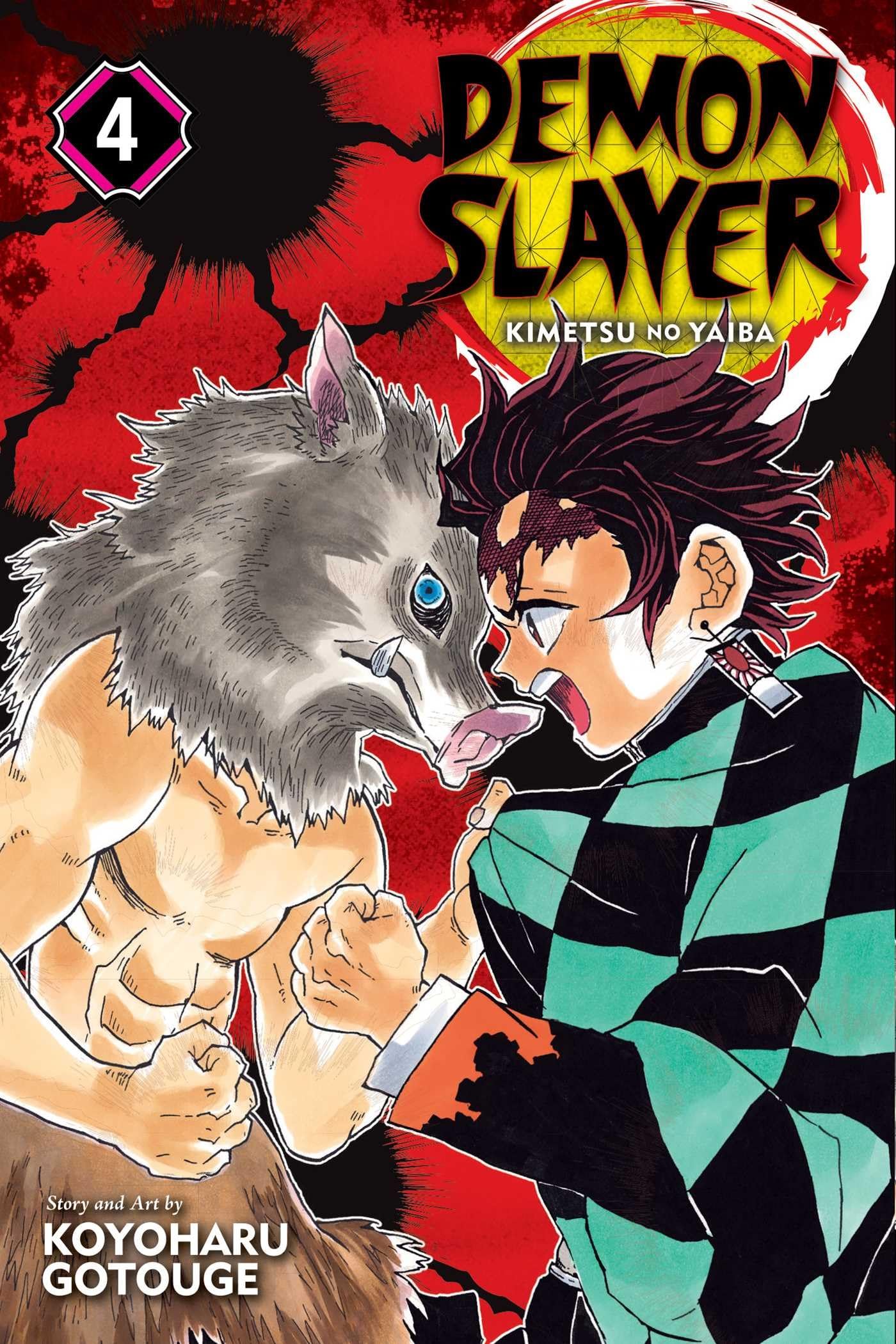 Demon Slayer: Kimetsu no Yaiba, Vol. 4 (4) by Gotouge, Koyoh