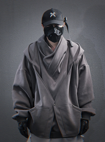 HiH57 Grey Assassin Hoodie