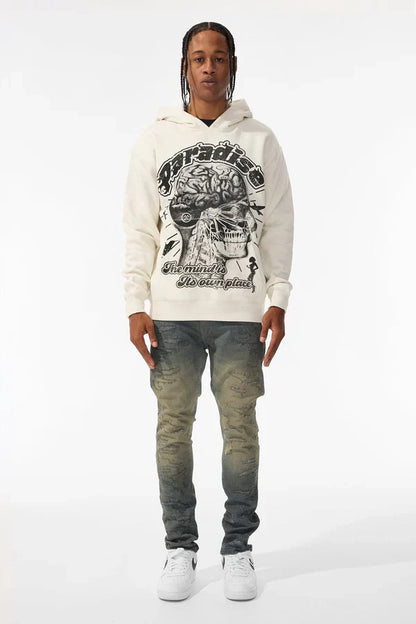 Jordan Craig Cranial Paradise Pullover - Bone