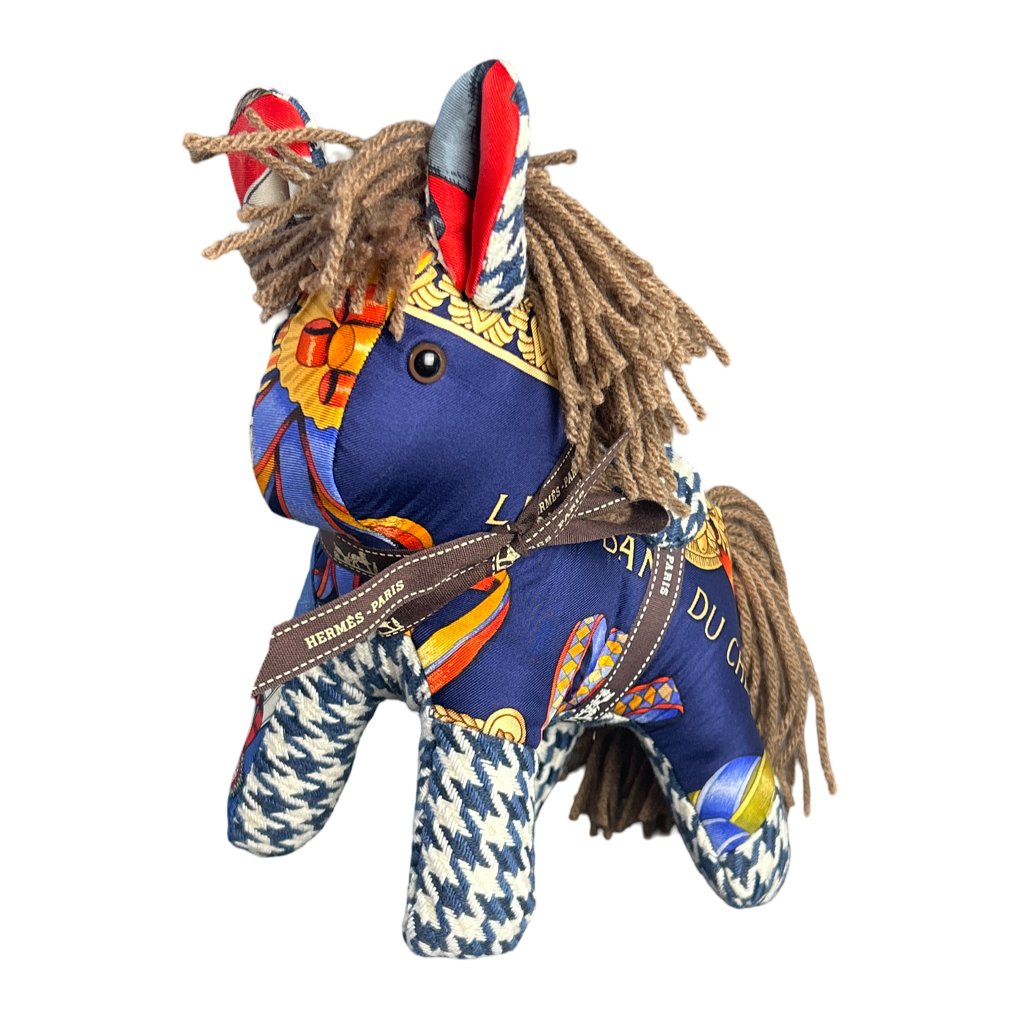 Rubans du Cheval Vintage Silk Scarf Noble Pony
