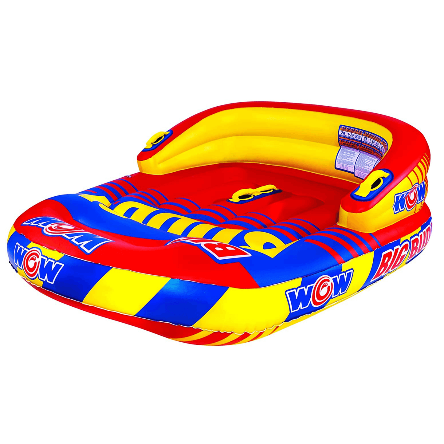 WOW Watersports Big Buddy 2 Person 2P Towable with Extra-Long