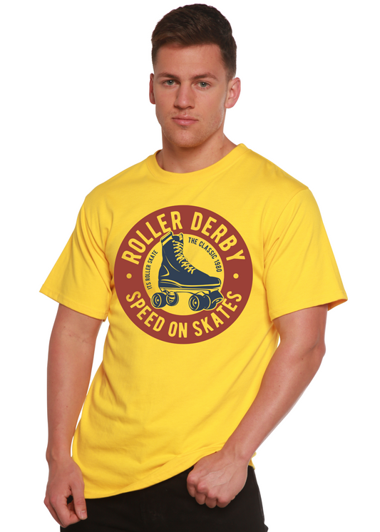 Roller Derby Spun Bamboo® Men's Bamboo Viscose/Organic Cotton Short Sleeve Graphic T-Shirt