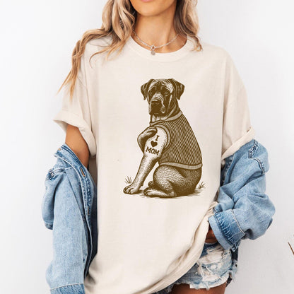 Cane Corso "I Love Mom" Tattoo Shirt