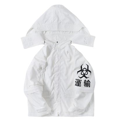 HiJ7 White Atom Bomb Jacket