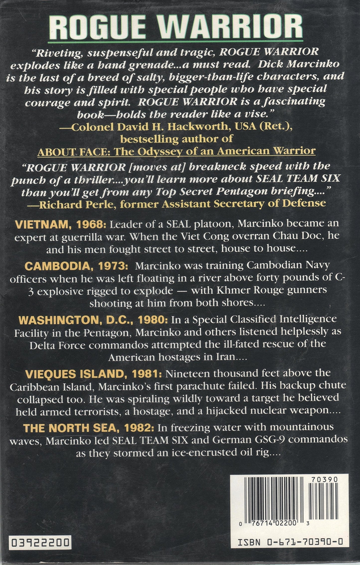 Rogue Warrior: The Explosive Autobiography of the Controvers