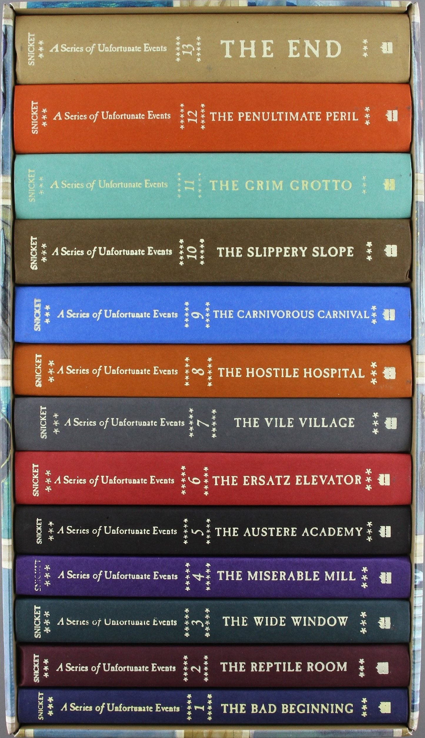 Series of Unfortunate Events Box Th by Lemony Snicket (psed.