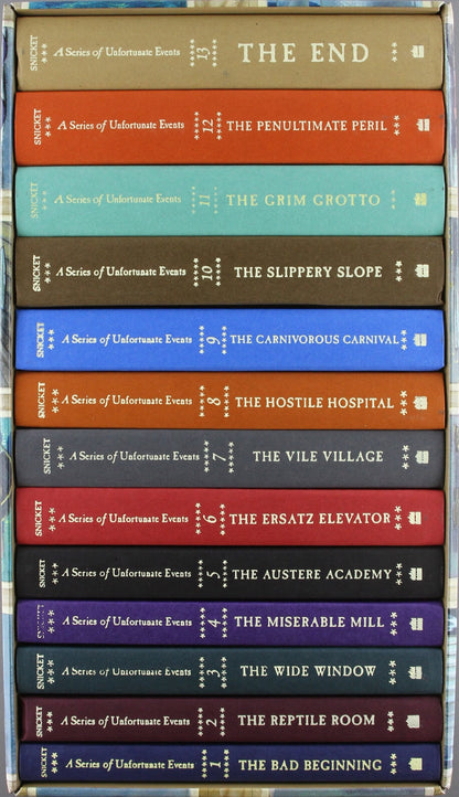 Series of Unfortunate Events Box Th by Lemony Snicket (psed.