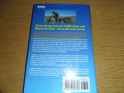 Ultimate High: My Everest Odyssey by Kropp, Goran