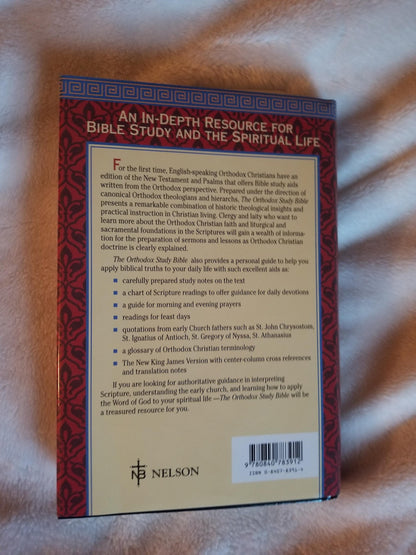 The Orthodox Study Bible: New Testament and Psalms by Peter