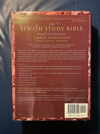 The Jewish Study Bible: Featuring The Jewish Publication Soc