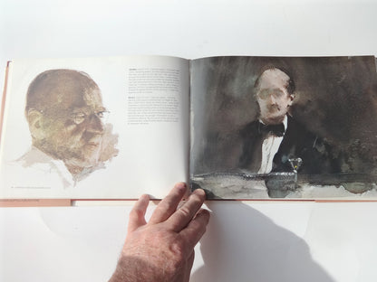 Portrait Painting in Watercolor by Reid, Charles