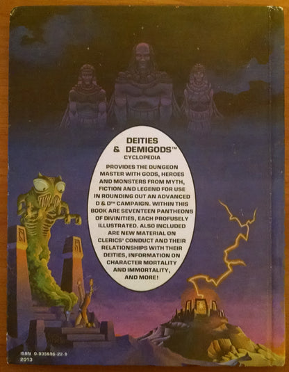 Deities & Demigods: Cyclopedia of Gods and Heroes from Myth