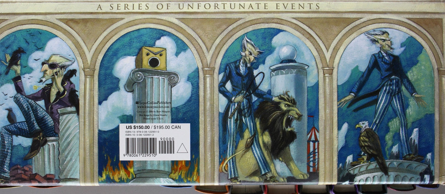 Series of Unfortunate Events Box Th by Lemony Snicket (psed.