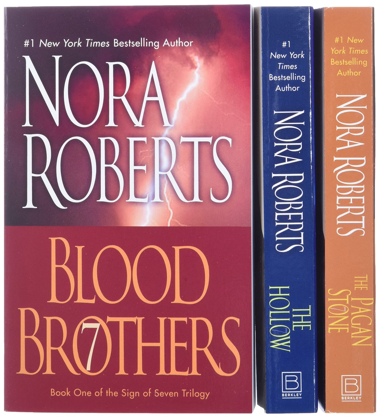 Nora Roberts Sign of Seven Trilogy Box Set by Roberts, Nora