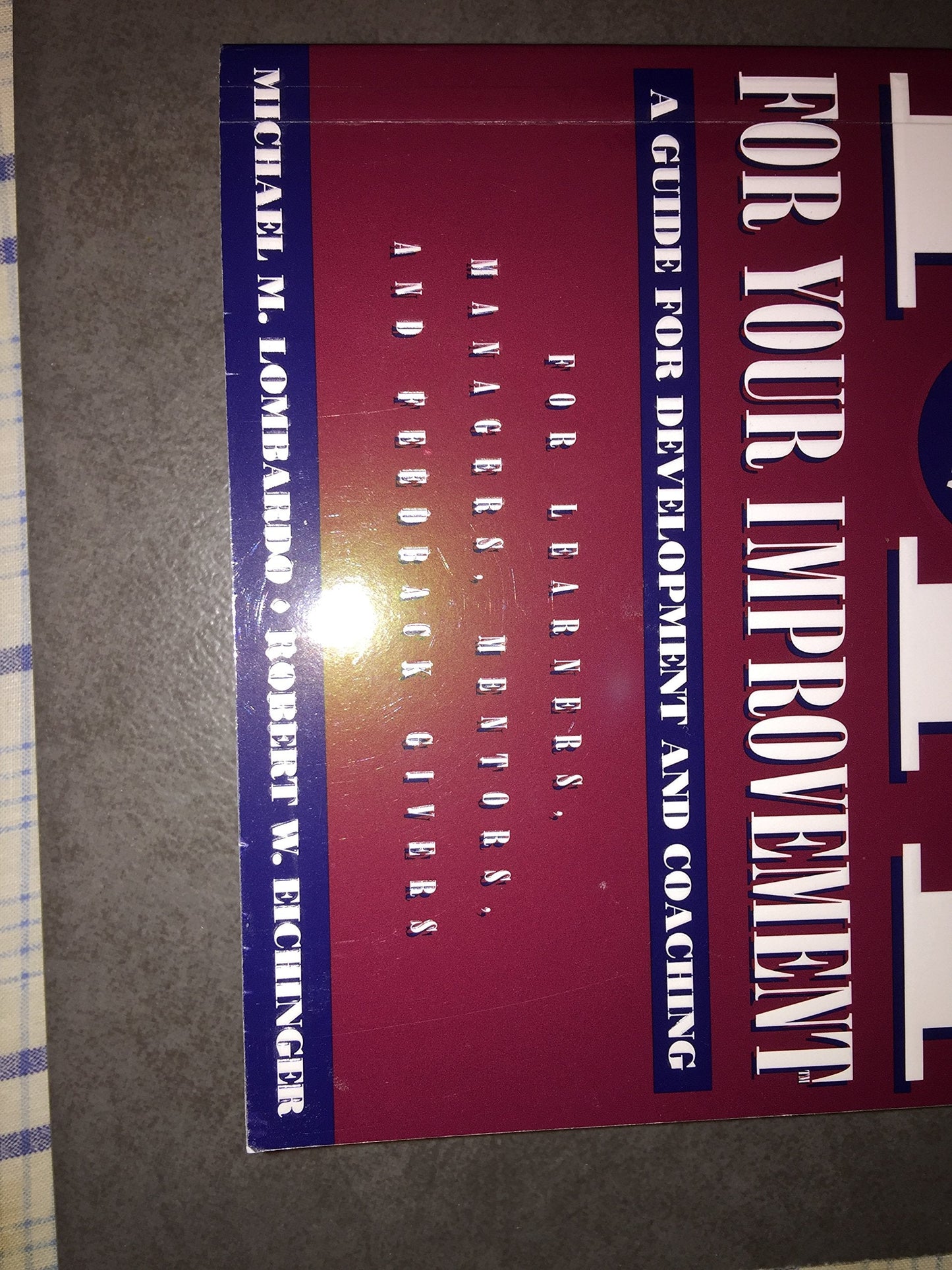 Fyi for Your Improvement by Michael M. Lombardo