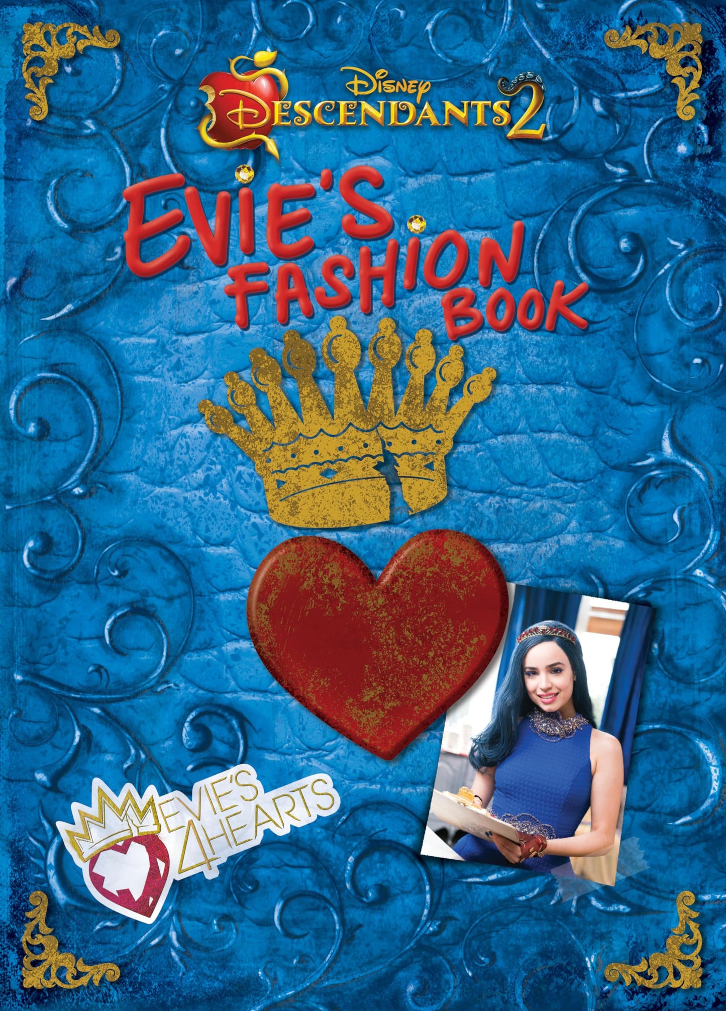 Descendants 2 Evie's Fashion Book (Disney Descendants 2) by