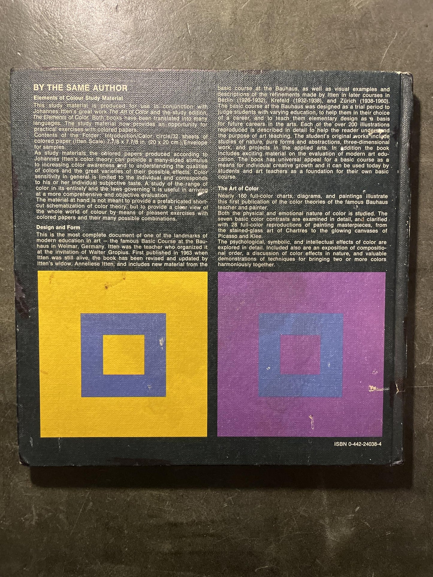 The Elements of Color: A Treatise on the Color System of Joh