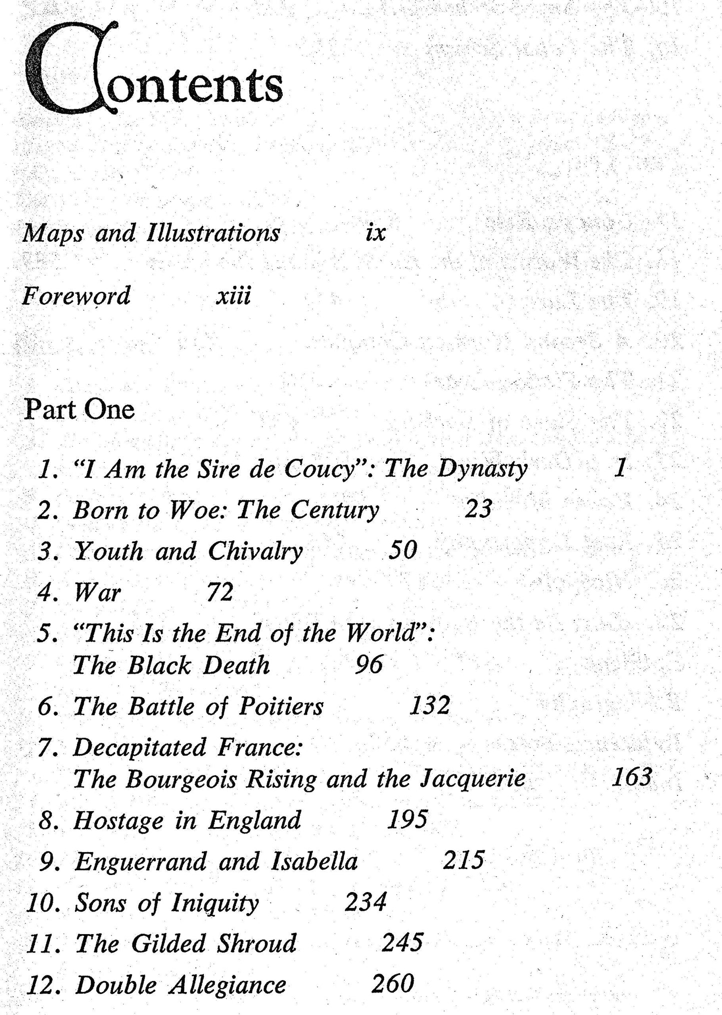 A Distant Mirror: the Calamitous 14th Century by tuchman, ba