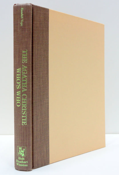 The Agatha Christie Who's Who by Toye, Randall