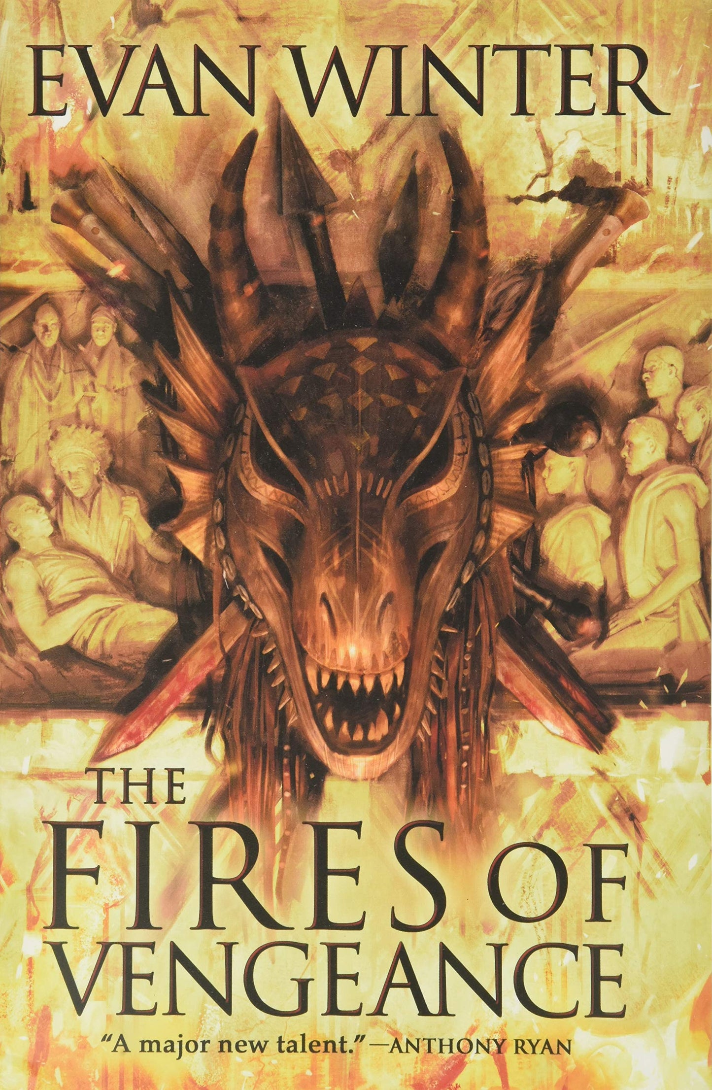 The Fires of Vengeance (The Burning, 2) by Winter, Evan