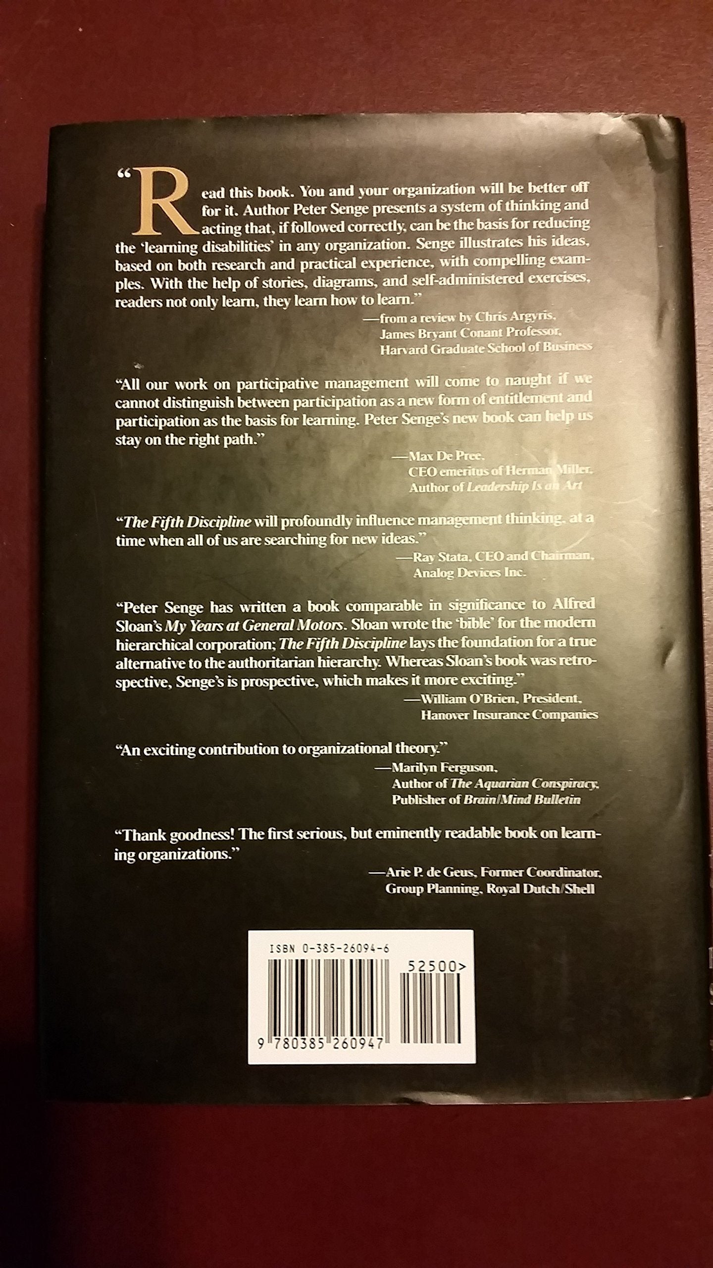 The Fifth Discipline by Senge, Peter M.