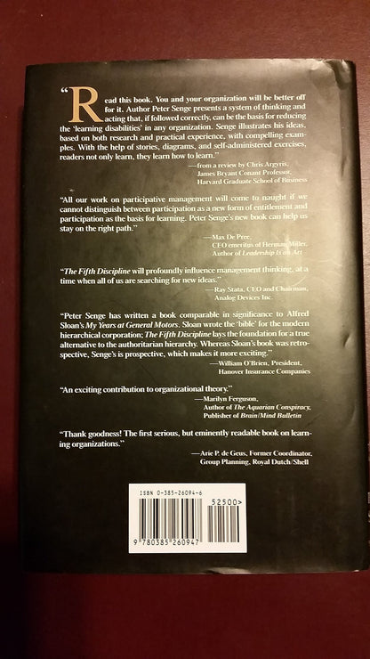 The Fifth Discipline by Senge, Peter M.
