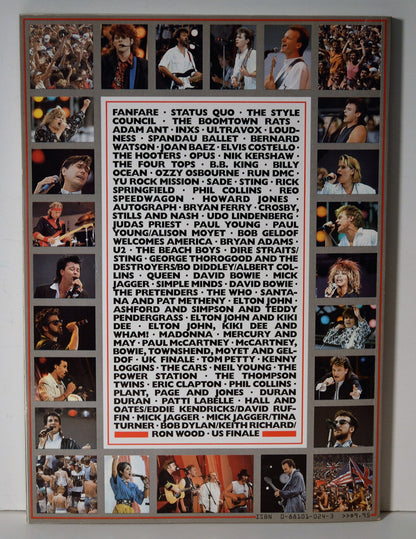 Live Aid: World Wide Concert Book by Hillmore, Peter