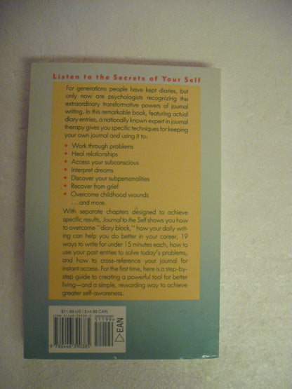 Journal to the Self: Twenty-Two Paths to Personal Growth - O