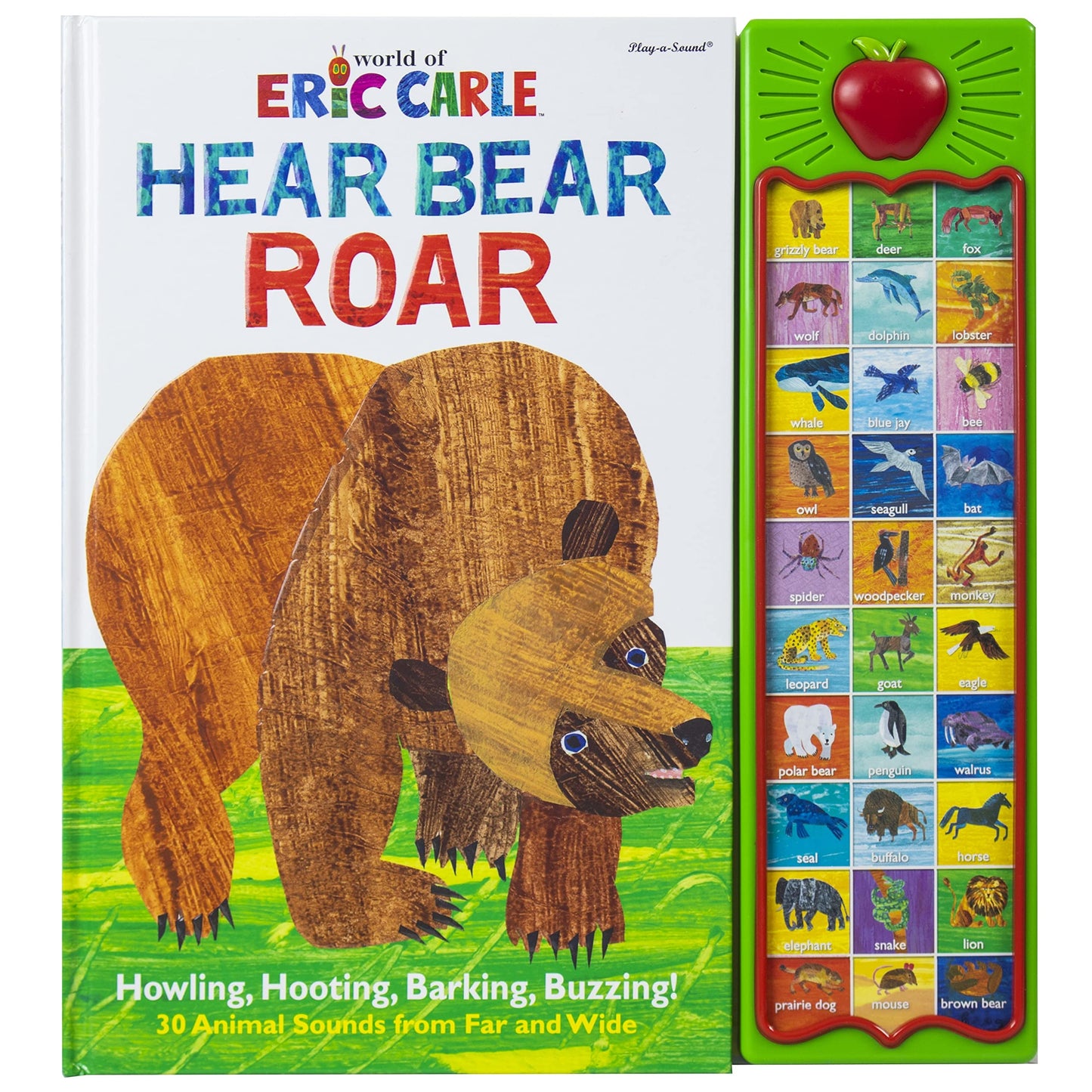 World of Eric Carle, Hear Bear Roar 30-Button Animal Sound B