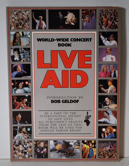 Live Aid: World Wide Concert Book by Hillmore, Peter