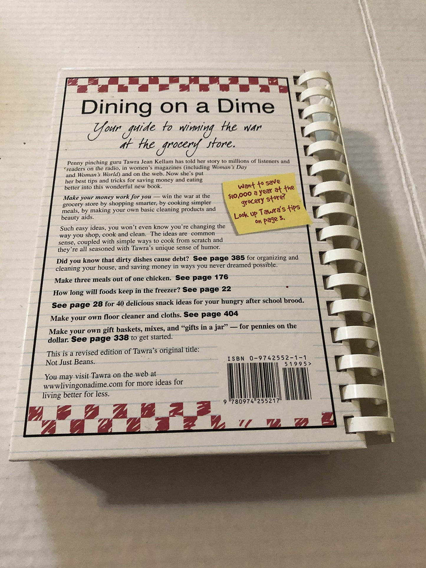 Dining on a Dime Cook Book: 1000 Money Saving Recipes and Ti