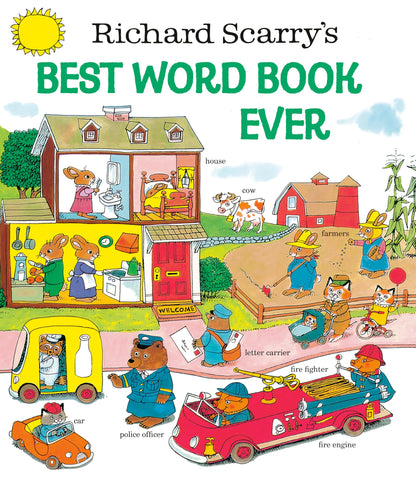 Richard Scarry's Best Word Book Ever (Giant Golden Book) by