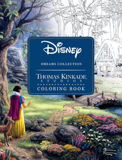 Disney Dreams Collection Thomas Kinkade Studios Coloring Boo