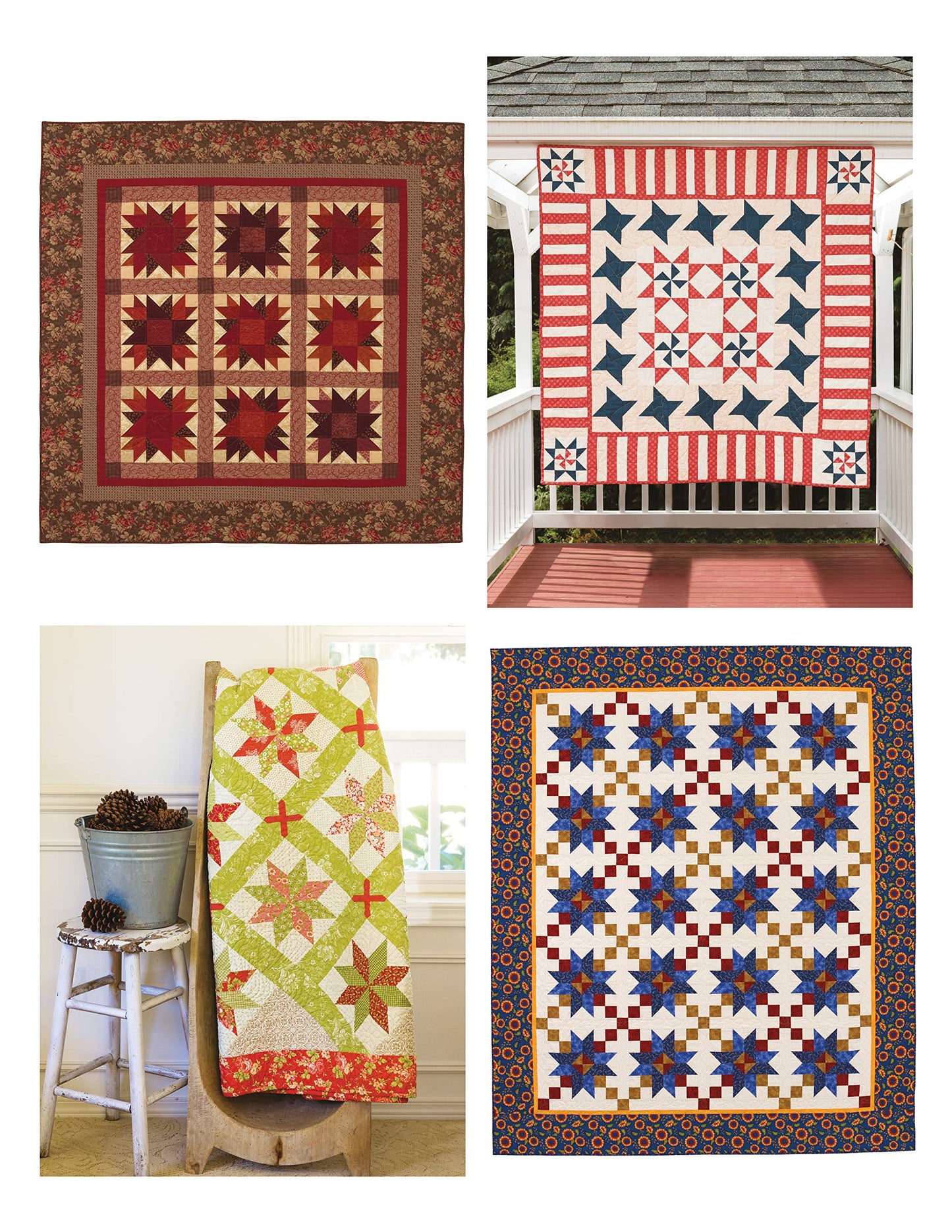 The Big Book of Star-Studded Quilts: 44 Sparkling Designs by